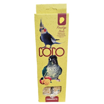 استیک تشویقی میوه ای پرندگان دوقلو کوکو