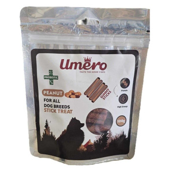 تشویقی مدادی پاستیلی سگ با طعم بادام زمینی اومرو