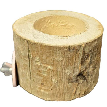 کاسه دانخوری چوب طبیعی